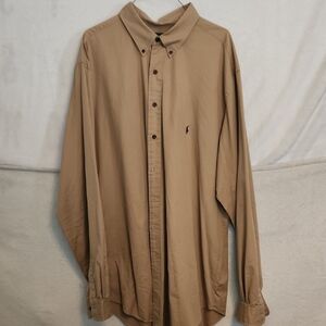 Ralph Lauren Classic Fit Beige Shirt